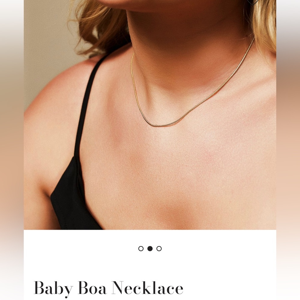 Electric Picks Baby Boa Necklace